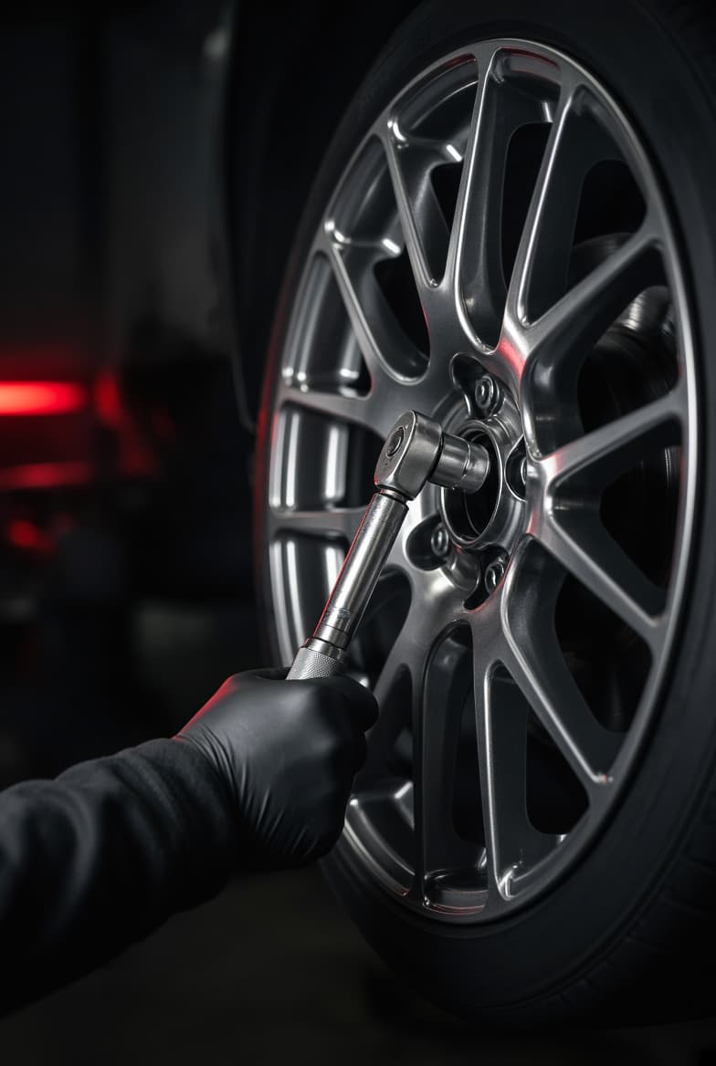 Alloy wheels, fitted right.